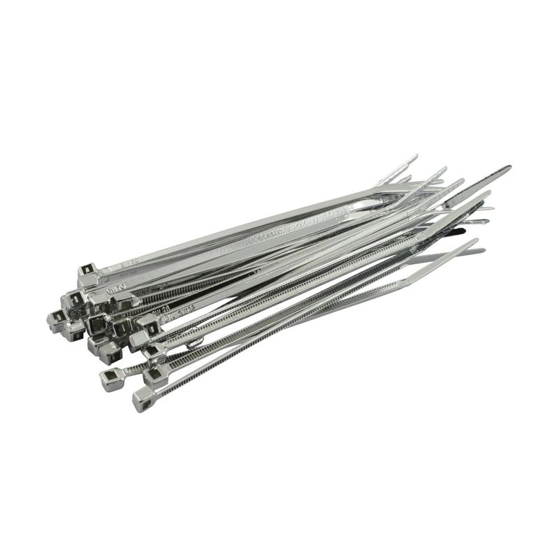 Buntband MCS 8" 20 cm krom universal (25-pack)