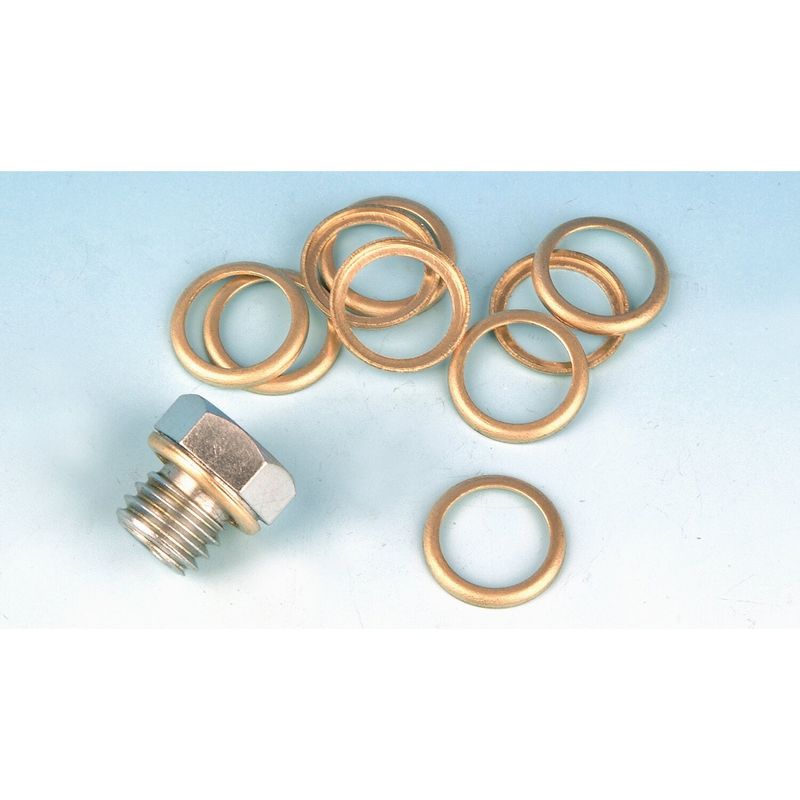 Tätningsbricka avtappningsplugg växellåda/oljesilplugg James Gaskets (10-pack)