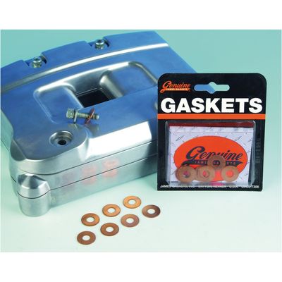 Bricka tätning James Gaskets koppar Evo Big Twin 84-99 (8-pack)