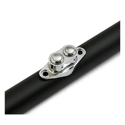 Strömbrytare styre MCS dubbel universal krom