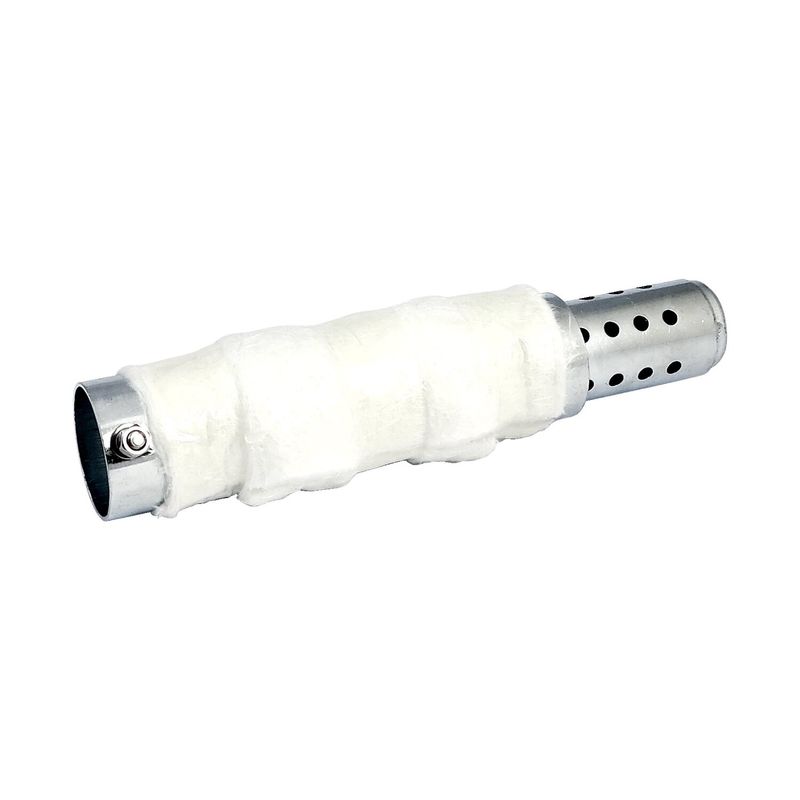 Baffel avgasrör MCS Drag 2" 9.5 lång universal