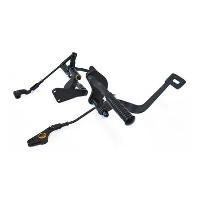 Framflyttade reglage MCS Evo 5-speed XL Sportster 91-03 mattsvart