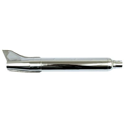 Ljuddämpare MCS Fishtail 28" lång krom FL models 58-66