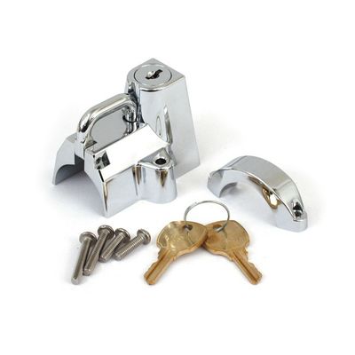 Hjälmlås MCS OEM Style 7/8-1-1/4" krom