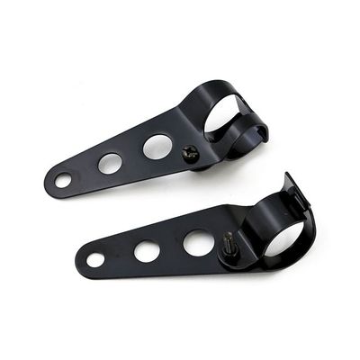 Fäste strålkastare MCS Frisco svart 41mm fork tubes