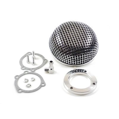 Luftfilter MCS rund krom Big Twin 90-17