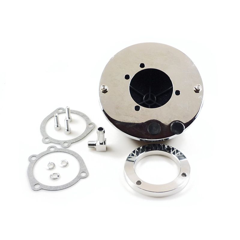Luftfilter MCS rund krom Big Twin 90-17