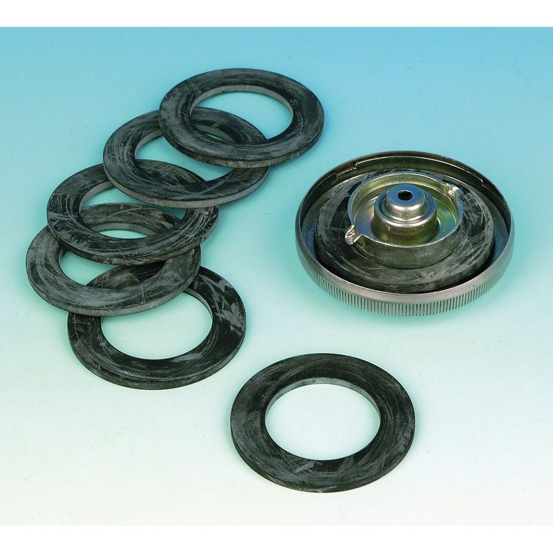 Packning tanklock James Gaskets 61111-77 H-D 65-82 (10-pack)