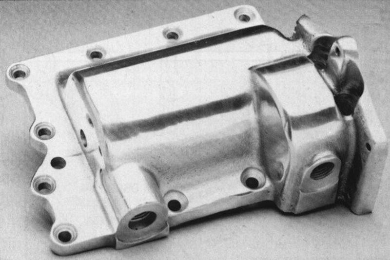 Spärrskaft MCS 4 polerad 52-E79 4-speed Big Twin with