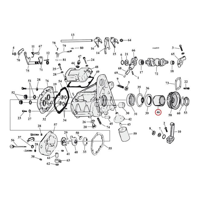 Distans MCS 85-E94 5-speed Big Twin