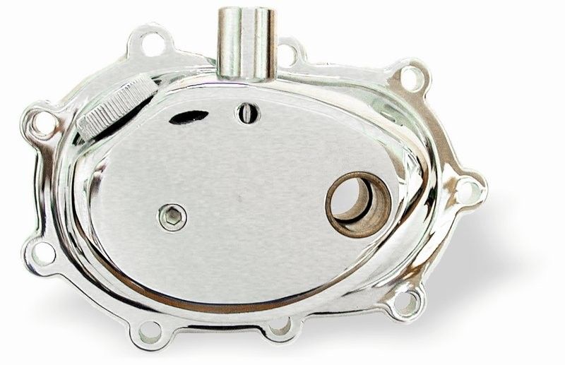 Kåpa växellåda MCS krom 4-speed OHV & Flathead Big Twin