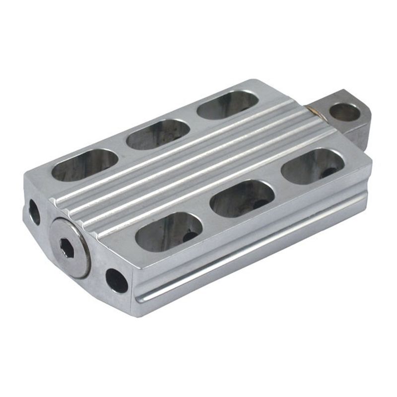 Pedal Dippert aluminium polerad
