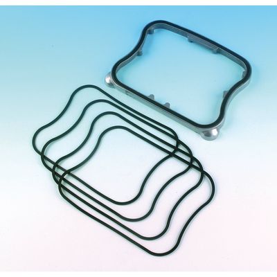 Packning ventilkåpa James Gaskets 17354-86-A övre gummi XL Sportster 86-90 (5-pack)