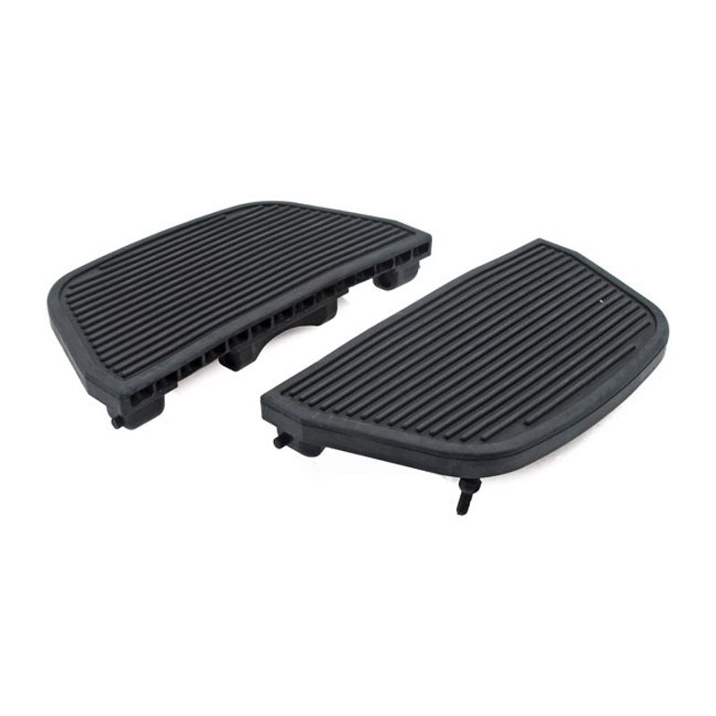 Fotplattsgummi passagerare MCS svart L86-26 FLT/Touring