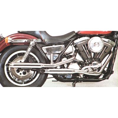 Avgassystem Paughco 38" krom XL Sportster 86-03