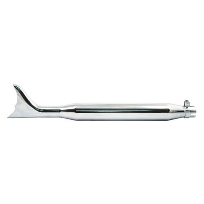 Ljuddämpare MCS Batwing Fishtail 30" lång krom