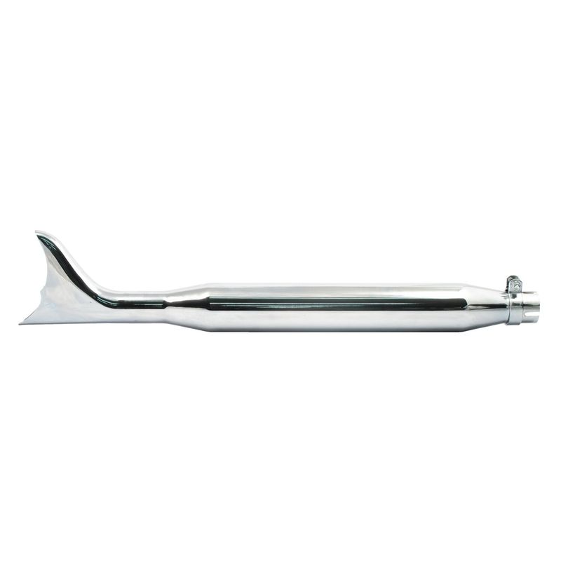 Ljuddämpare MCS Batwing Fishtail 30" lång krom