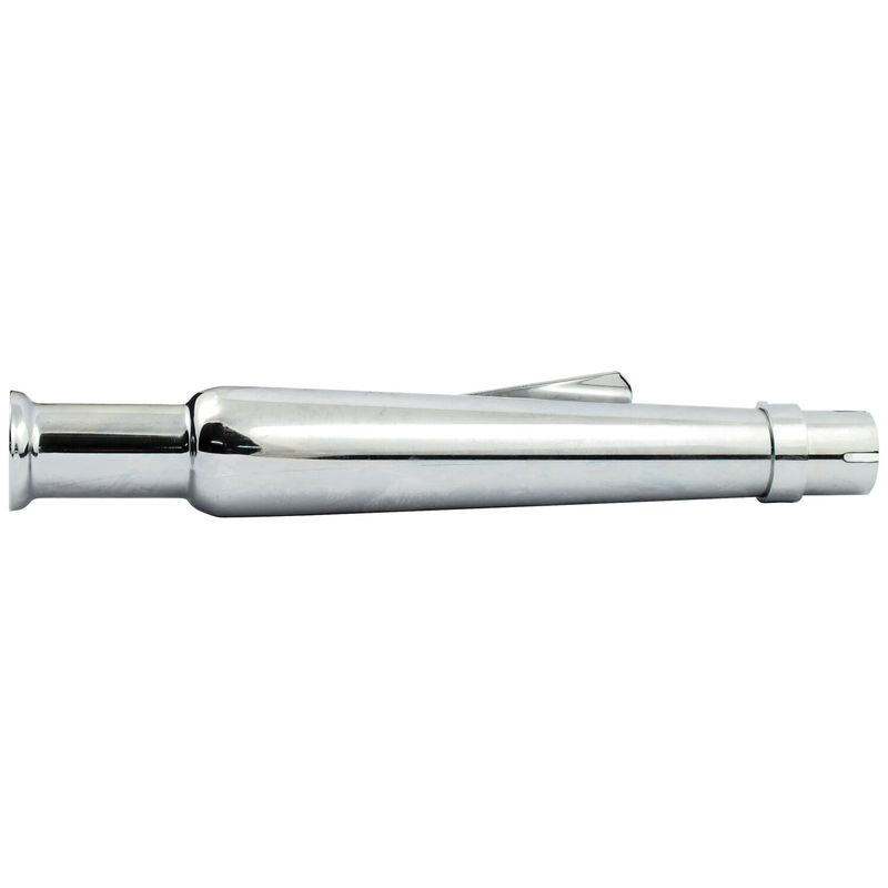 Ljuddämpare MCS Trumpet 18-1/2" rak lång krom