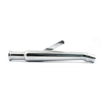 Ljuddämpare MCS Trumpet Upswept vänster universell 20-1/2" 1-3/4" krom