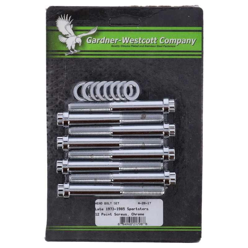 Topplocksbultsats Gardner-Westcott 12 L73-85 XL Sportster
