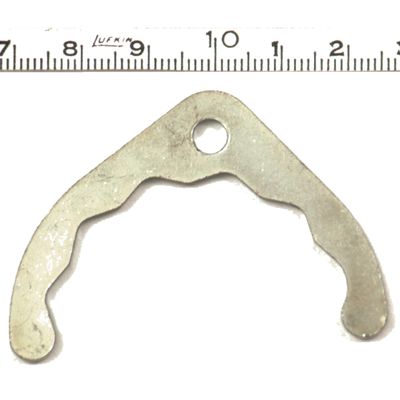Låsbleck MCS Big Twin sprocket shaft nut