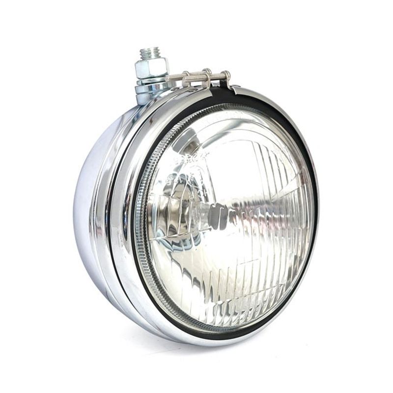 Strålkastare MCS FX FXR 5-3/4" krom FX, FXR, XL Sportster 75-89