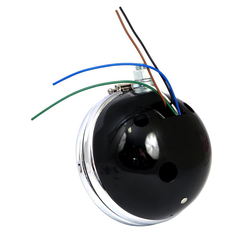 Strålkastare MCS FX FXR 5-3/4" svart FX, FXR, XL Sportster 75-89