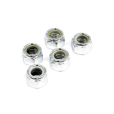 Mutter Gardner-Westcott 7/16-14 krom nylon (5-pack)