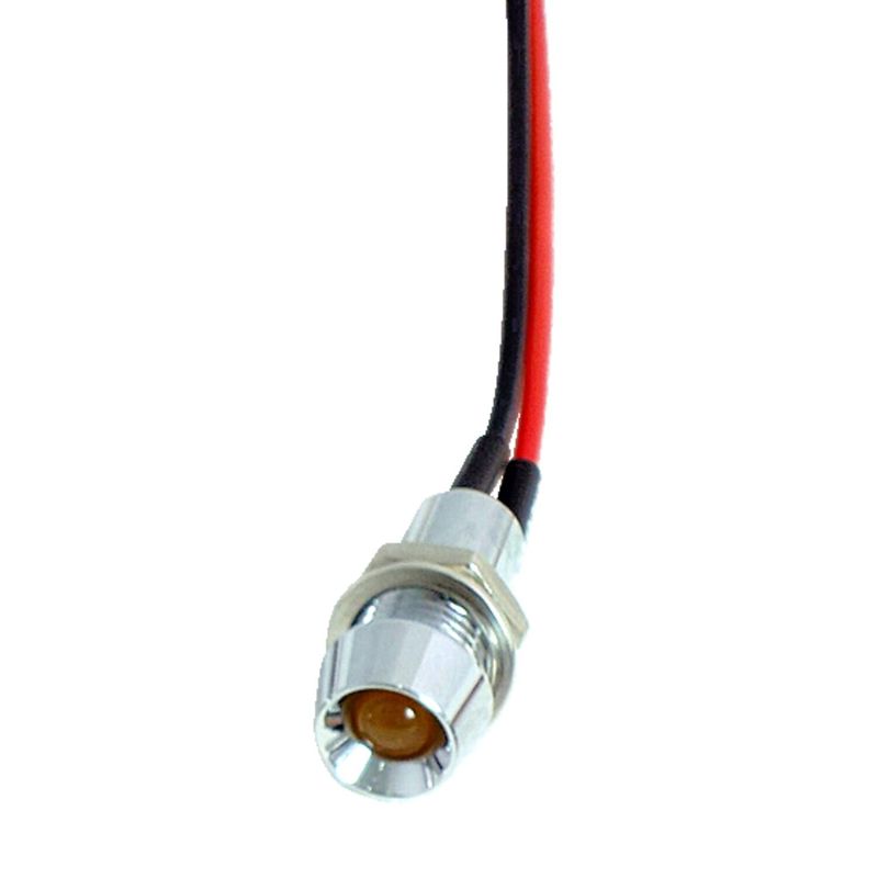 Blinkers MCS 1/4" LED 12V custom applications (4-pack) amber