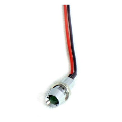 Blinkers MCS 5/16" ljusgrön LED 12V custom applications (4-pack)