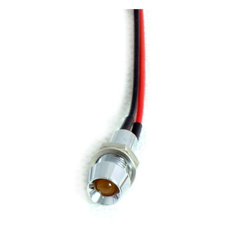 Blinkers MCS 1/4" LED 12V custom applications (4-pack) amber