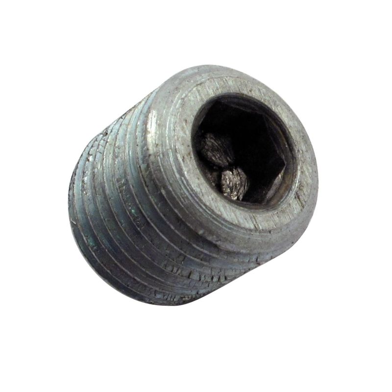 Avtappningsplugg olja magnetisk MCS 1/4"-18 NPT gaffelben 49-E77 m.fl.