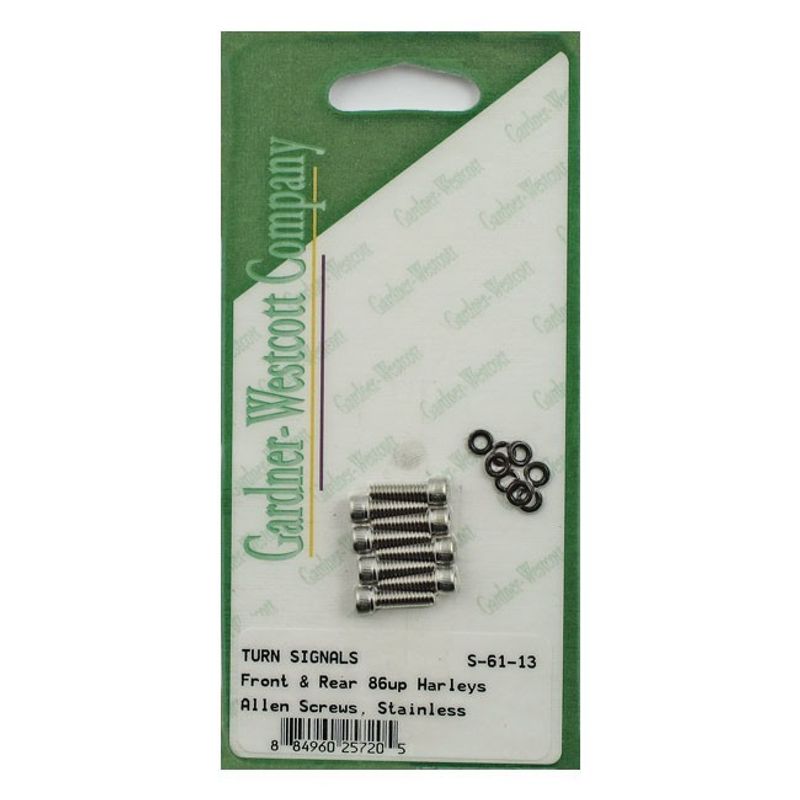 Monteringssats glas Gardner-Westcott GW Various 86-23 rostfri