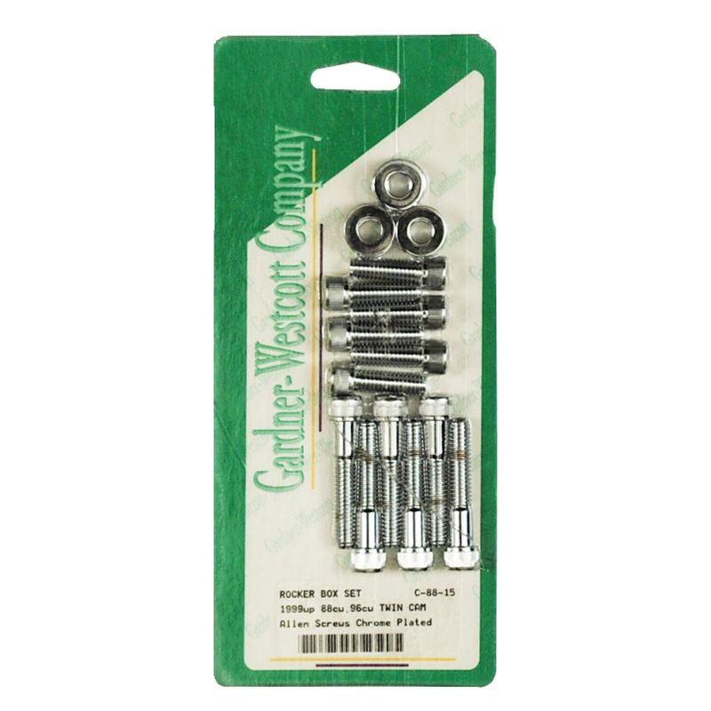 Bultsats Gardner-Westcott GW Allen krom Twin Cam 99-17