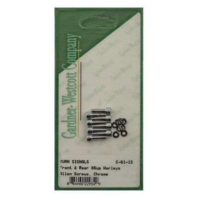 Monteringssats glas Gardner-Westcott GW Various 86-23 krom