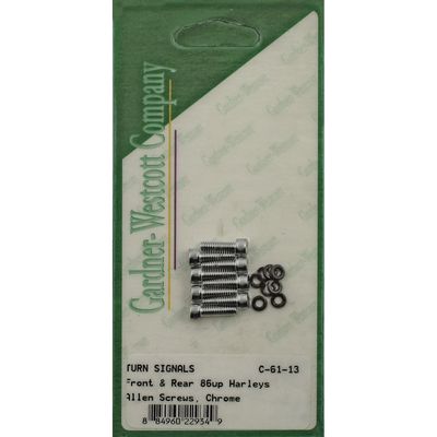 Monteringssats glas Gardner-Westcott GW Various 86-23 krom