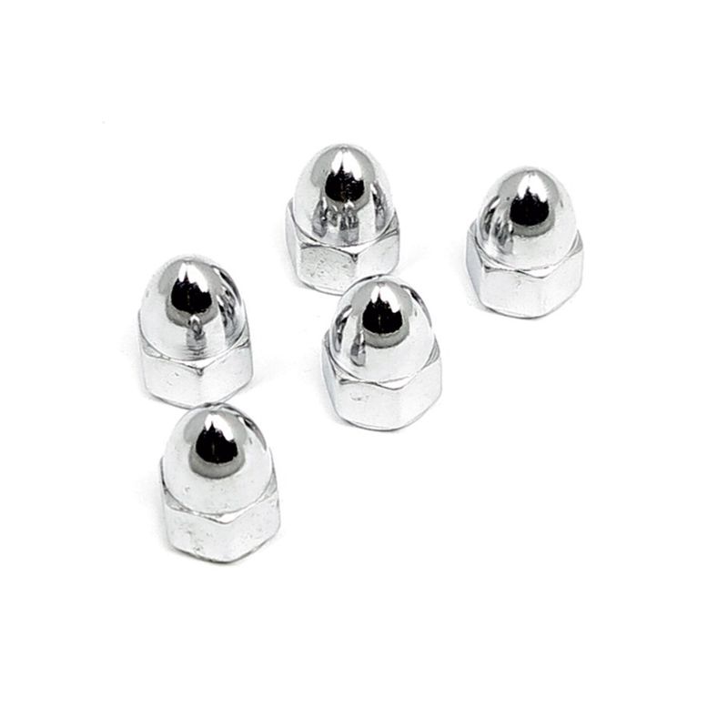 Mutter Gardner-Westcott Acorn 1/4-20 krom (5-pack)