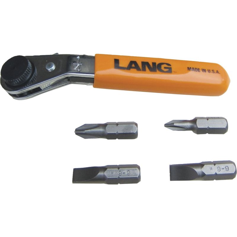 Spärrnyckel bits mini Lang Tools omvänt vinklad universal