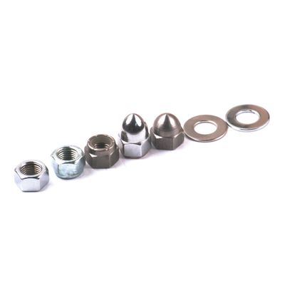 Mutter Gardner-Westcott Hex 7/16-20 7837W krom (5-pack)