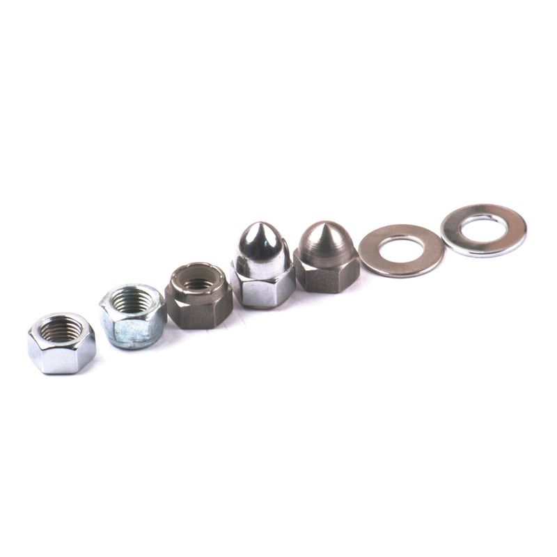 Mutter Gardner-Westcott Hex 7/16-20 7837W krom (5-pack)