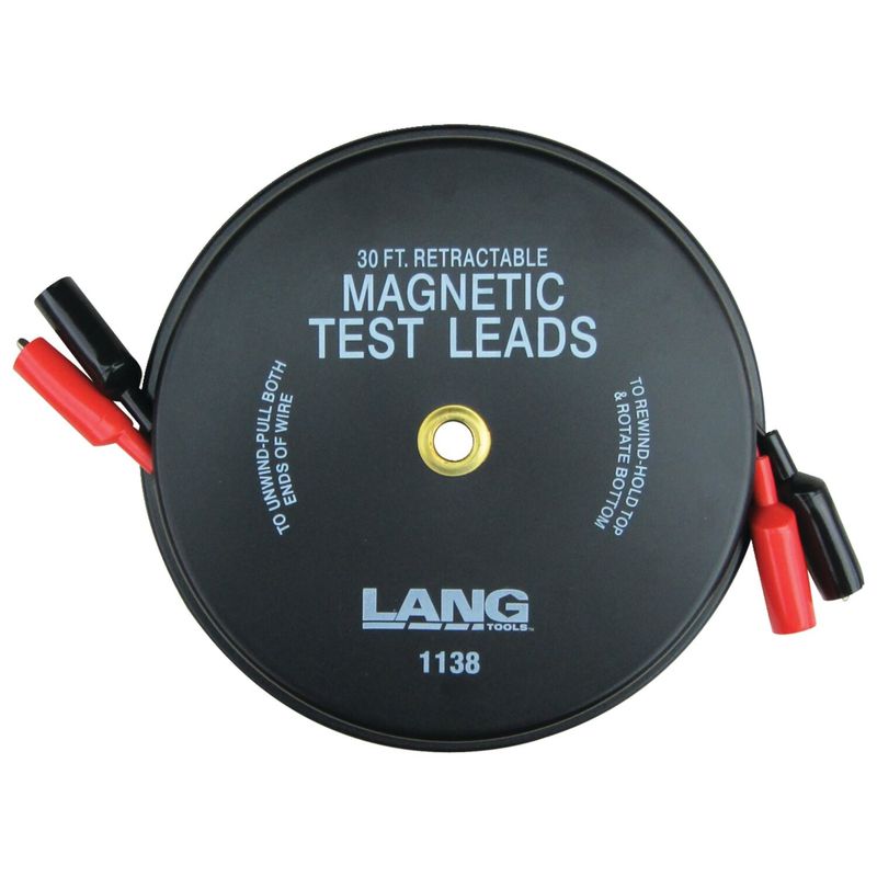 Testkabel utdragbara magnetiska Lang Tools 2 x 30 ft