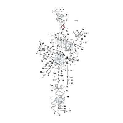 Munstycke Mikuni 97 J8-8DDY01-97