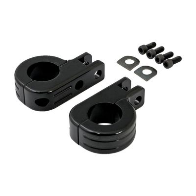 Fästsats fotpinnar störtbåge MCS 1-1/4" 32mm rör svart
