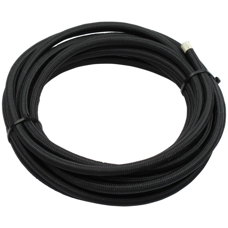 Bränsleslang MCS 1/2" 12.5 flätad svart nylon