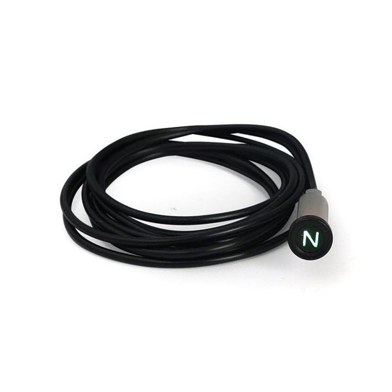 Indikatorlampa MCS 3/8" ljusgrön neutral-symbol H-D 91-03