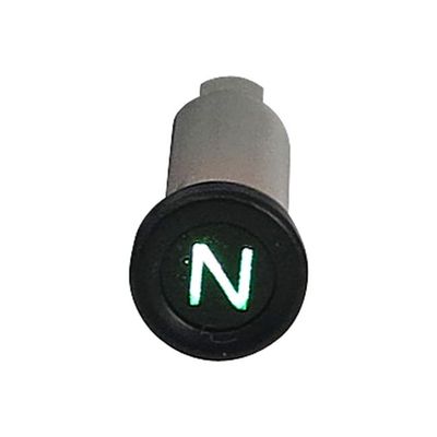 Indikatorlampa MCS 3/8" ljusgrön neutral-symbol H-D 91-03