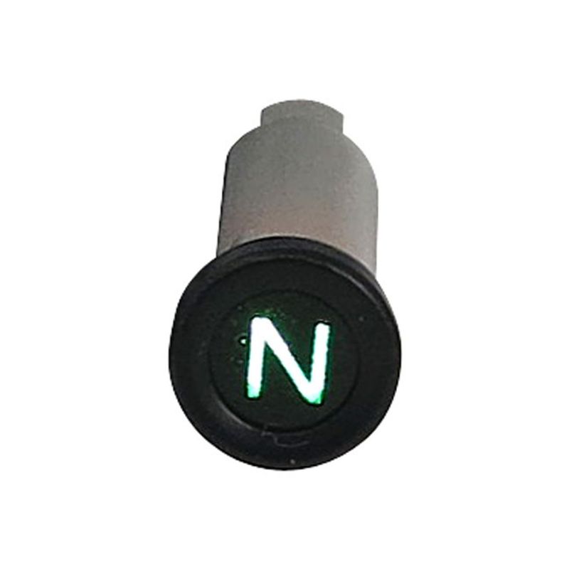 Indikatorlampa MCS 3/8" ljusgrön neutral-symbol H-D 91-03
