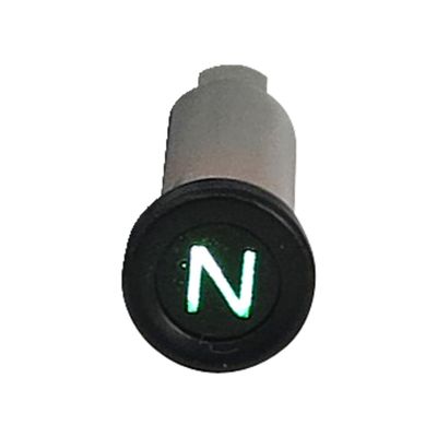 Indikatorlampa MCS 3/8" ljusgrön neutral-symbol H-D 91-03