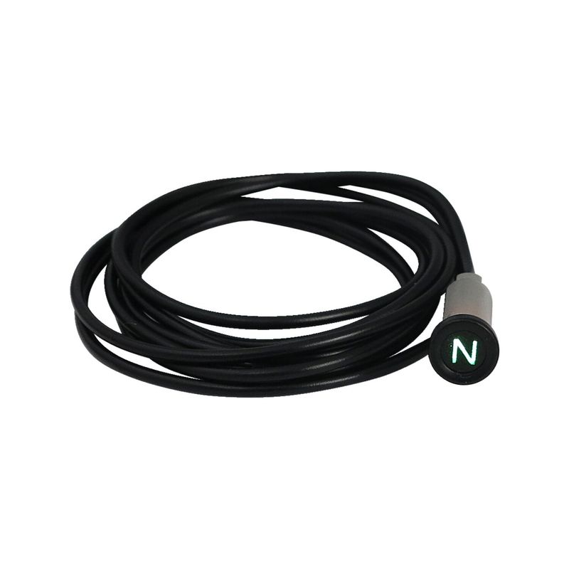 Indikatorlampa MCS 3/8" ljusgrön neutral-symbol H-D 91-03