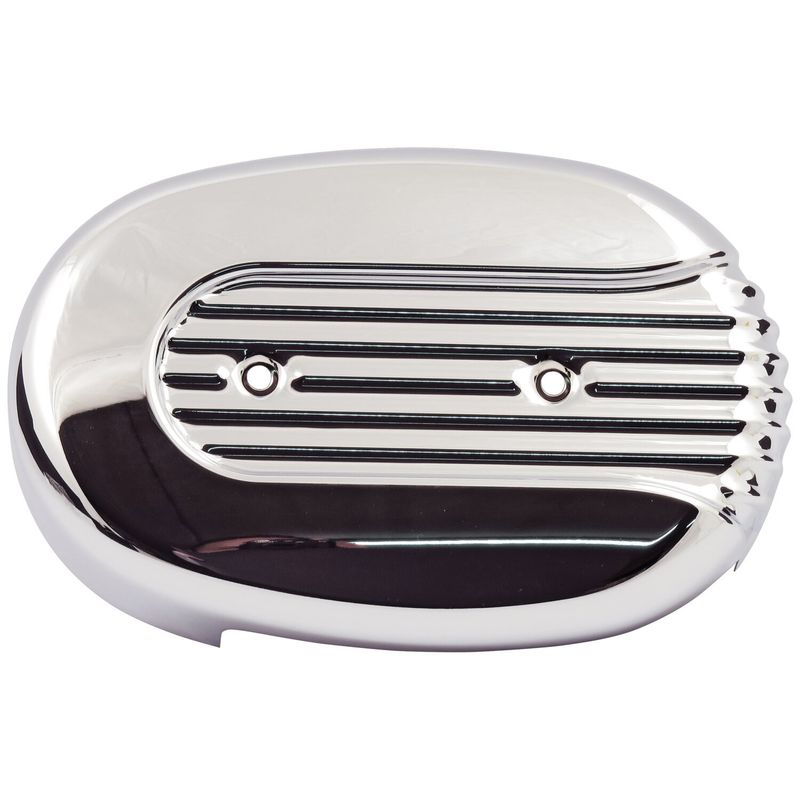 Luftfilterlock MCS krom XL Sportster with stock oval